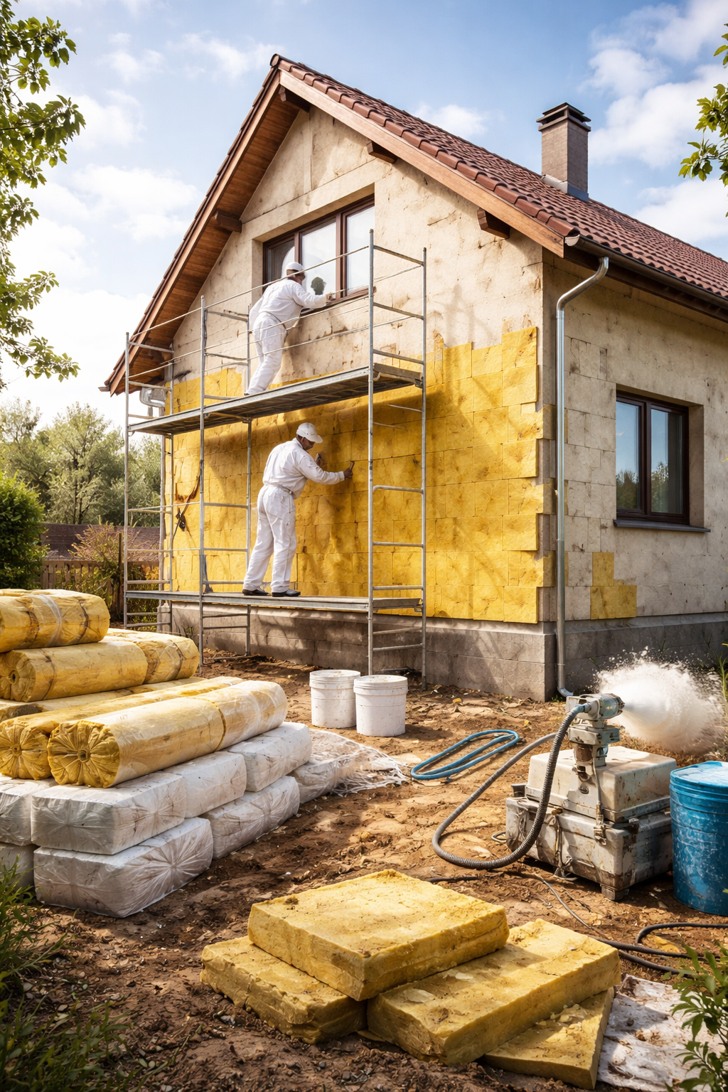 Профессиональное утепление домов в Сосногорске — тепло, надежность, экономия